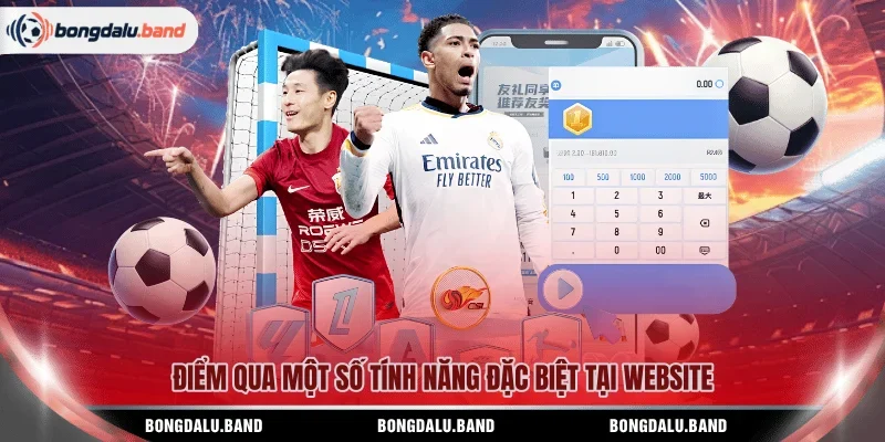 Điểm qua một số tính năng đặc biệt tại website